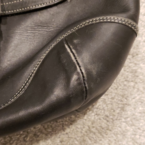 Coach leather shoulder bag - Picture 2 of 8